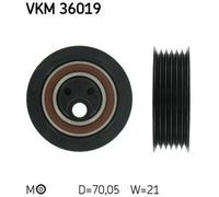 SKF VKM 36019 Rullo tenditore cinghia Poly-V per RENAULT LAGUNA I (B56, 556)