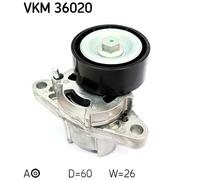 SKF VKM 36020 Tendicinghia, Cinghia Poly-V per DACIA,NISSAN,RENAULT