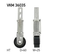 SKF VKM 36035 Tensionatore Cinghia A V Per Renault Megane I