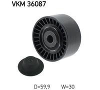 SKF VKM 36087 Galoppino/Guidacinghia, Cinghia Poly-V per DACIA,FIAT,MERCEDES-BEN