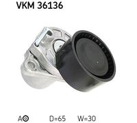 SKF VKM 36136 Tendicinghia, Cinghia Poly-V per FIAT,MERCEDES-BENZ,NISSAN,OPEL,RE