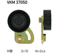 SKF VKM 37050 Tendicinghia, Cinghia Poly-V per BMW,LAND ROVER,MG,ROVER
