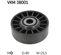 SKF VKM 38001 Tendicinghia, Cinghia Poly-V per BMW,DAEWOO,MERCEDES-BENZ,VW