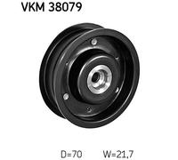 SKF VKM 38079 Galoppino/Guidacinghia, Cinghia Poly-V per MERCEDES-BENZ,MERCEDES-