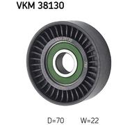 SKF VKM 38130 Galoppino/Guidacinghia, Cinghia Poly-V per MERCEDES-BENZ