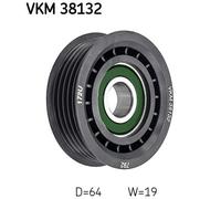 SKF VKM 38132 Galoppino/Guidacinghia, Cinghia Poly-V per MERCEDES-BENZ