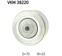 SKF VKM 38220 Tendicinghia, Cinghia Poly-V per BMW,OPEL,VAUXHALL
