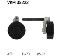 SKF VKM 38222 Tendicinghia, Cinghia Poly-V per BMW