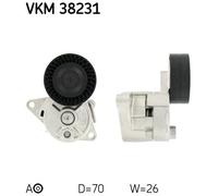 SKF VKM 38231 Tendicinghia, Cinghia Poly-V per BMW