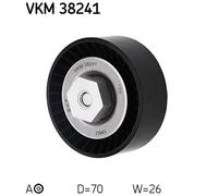 Puleggia tendicinghia, cinghia a V SKF VKM 38241