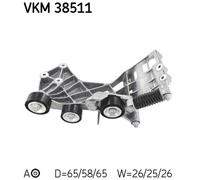 SKF VKM 38511 Rullo tenditore cinghia Poly-V