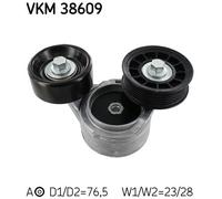 Puleggia tendicinghia, cinghia a V SKF VKM 38609
