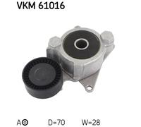 SKF VKM 61016 Rullo tenditore cinghia Poly-V per TOYOTA Verso (R2)