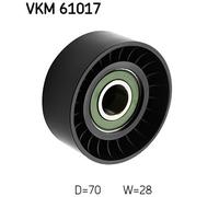 SKF Galoppino/Guidacinghia, Cinghia Poly-V per TOYOTA LEXUS VKM 61017