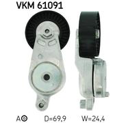 SKF VKM 61091 Tendicinghia, Cinghia Poly-V per LEXUS,TOYOTA