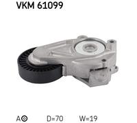 SKF VKM 61099 Tendicinghia Cinghia Trapezoidale Scanalata Dx per Toyota Yaris