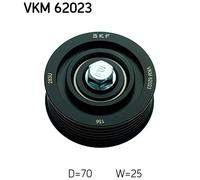 SKF VKM 62023 Galoppino/Guidacinghia, Cinghia Poly-V per NISSAN