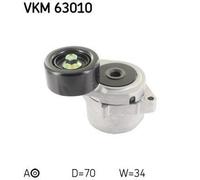 SKF VKM 63010 Rullo tenditore cinghia Poly-V per HONDA CR-V III (RE) FR-V (BE)