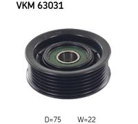 SKF VKM 63031 Galoppino/Guidacinghia, Cinghia Poly-V per HONDA