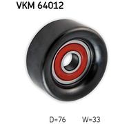 SKF VKM 64012 Galoppino/Guidacinghia, Cinghia Poly-V per DODGE,HYUNDAI,KIA