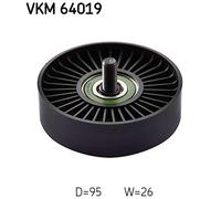 SKF VKM 64019 Galoppino/Guidacinghia, Cinghia Poly-V per HYUNDAI,KIA