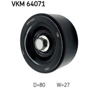 SKF VKM 64071 Galoppino/Guidacinghia, Cinghia Poly-V per HYUNDAI,KIA