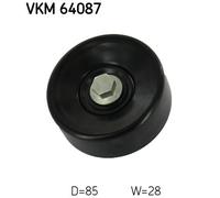 SKF VKM 64087 Galoppino/Guidacinghia, Cinghia Poly-V per HYUNDAI,KIA