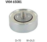 SKF VKM 65081 Galoppino/Guidacinghia, Cinghia Poly-V per CITROËN,MITSUBISHI