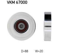 SKF VKM 67000 Galoppino guidacinghia, cinghia Poly-V