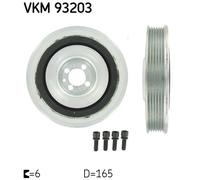 SKF VKM 93203 Puleggia cinghia, Albero a gomiti per ALFA ROMEO,CADILLAC,FIAT,HOL