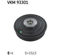 SKF VKM 93301 Puleggia cinghia, Albero a gomiti per CITROËN,FIAT,LANCIA,PEUGEOT