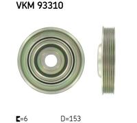 SKF VKM 93310 Puleggia cinghia, Albero a gomiti per CITROËN,DS,FIAT,FORD,FORD AU