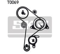 Set di cinghie di distribuzione SKF VKMA 01016