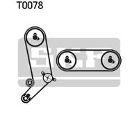 SKF VKMA 01271 Kit cinghie dentate per VW