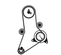SKF Kit cinghia di distribuzione VKMA 02382 profilo dente trapezoidale per Fiat Ducato