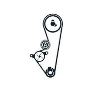 Kit cinghia distribuzione con profilo dente arrotondato VKMA 03254 SKF per FIAT