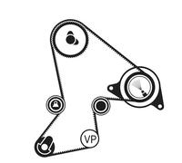 SKF VKMA 06214 Kit Tendicinghia Distribuzione