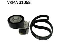 SKF VKMA 31058 Kit Cinghie Poly-V per SEAT,SKODA,VW