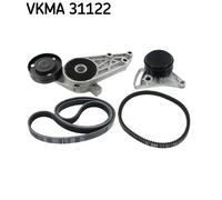 SKF VKMA 31122 Kit Cinghie Poly-V per AUDI,SKODA,VW
