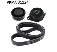 SKF VKMA 31124 Kit Cinghie Poly-V
