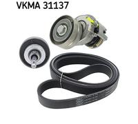 SKF VKMA 31137 Kit Cinghie Poly-V per SEAT,SKODA,VW