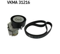 SKF VKMA 31216 Kit Cinghie Poly-V per AUDI,SEAT,SKODA,VW