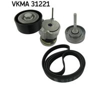 SKF VKMA 31221 Kit Cinghie Poly-V per SEAT,SKODA,VW