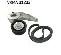 SKF VKMA 31233 Kit Cinghie Poly-V per VW Golf IV Hatchback (1J1) Multivan V
