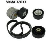 SKF VKMA 32033 Kit Cinghie Poly-V per FIAT PUNTO (188) Idea (350) per LANCIA