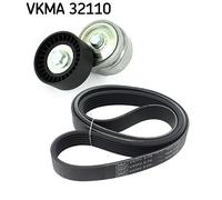 SKF VKMA 32110 Kit Cinghie Poly-V