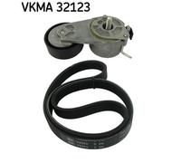 SKF VKMA 32123 Kit Cinghie Poly-V per FIAT