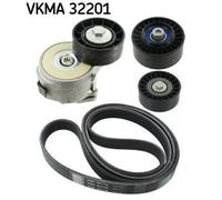 SKF VKMA 32201 Kit Cinghie Poly-V per OPEL Combo Combi / Tour (X12)