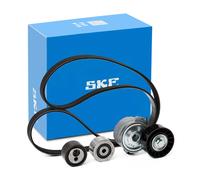 Kit cinghia trapezoidale multirighe VKMA 33044 SKF per PEUGEOT CITROËN FIAT