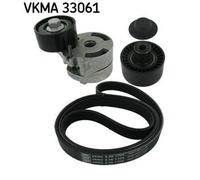 SKF VKMA 33061 Kit Cinghie Poly-V per FORD FUSION (JU) Fiesta Mk5 Van
